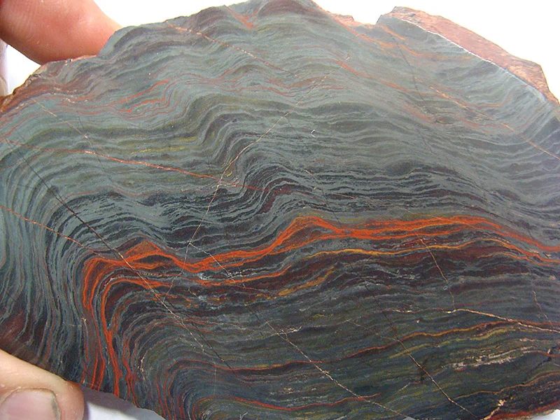 Quartz (var. eisenkiesel)