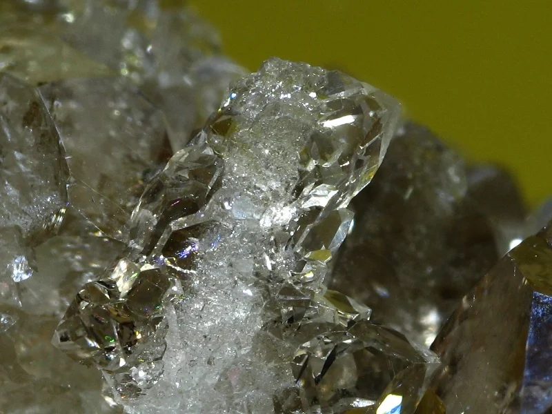 Mineral photo of Quartz (var. smoky) from locality Mt. Blanc Massif, France