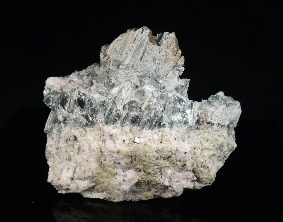 Pyrite, Tremolite
