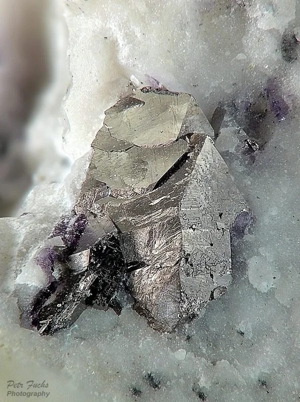Mineral photo of Arsenopyrite from locality Krupka, Czech Republic