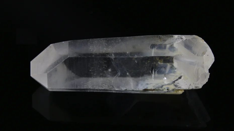 Mineral photo of Quartz (var. rock crystal) from locality Korálové jámy, Czech Republic