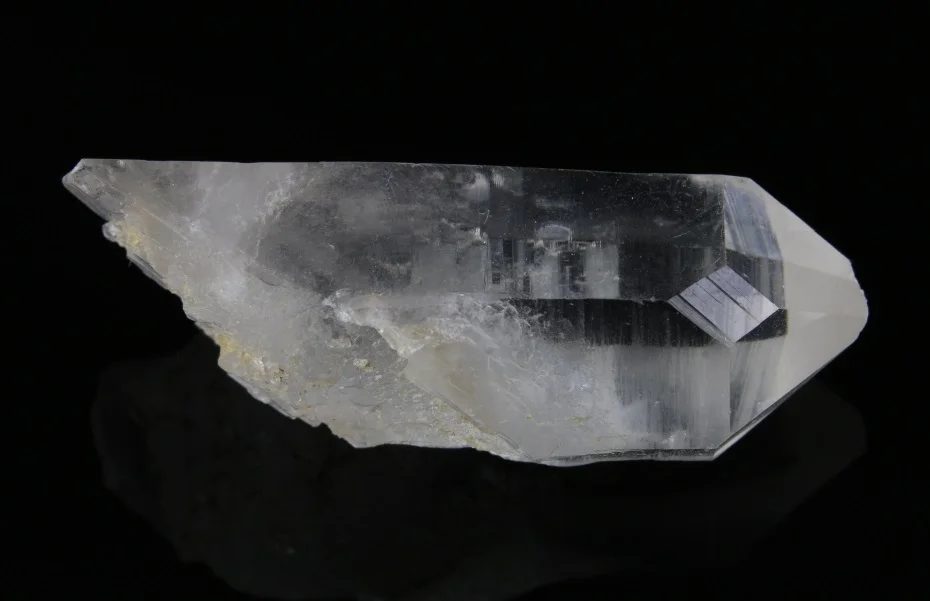 Mineral photo of Quartz (var. rock crystal) from locality Korálové jámy, Czech Republic