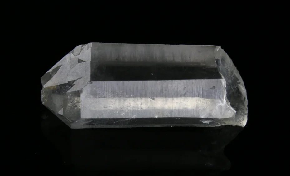 Mineral photo of Quartz (var. rock crystal) from locality Korálové jámy, Czech Republic