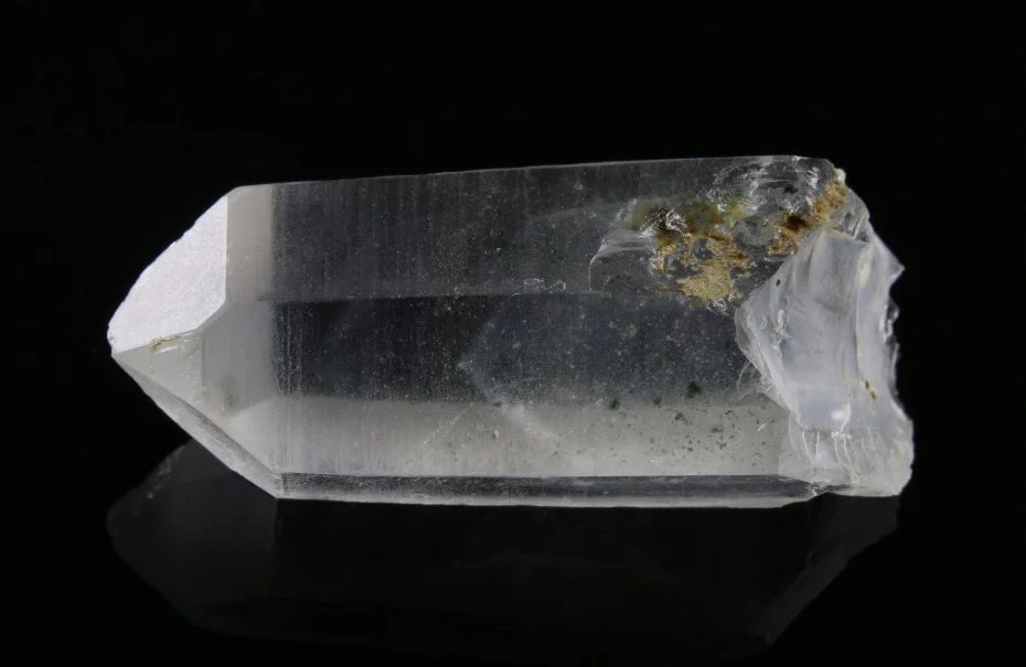 Mineral photo of Quartz (var. rock crystal) from locality Korálové jámy, Czech Republic