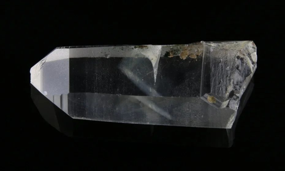 Mineral photo of Quartz (var. rock crystal) from locality Korálové jámy, Czech Republic