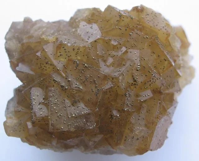 Mineral photo of Fluorite from locality Běstvina, Czech Republic