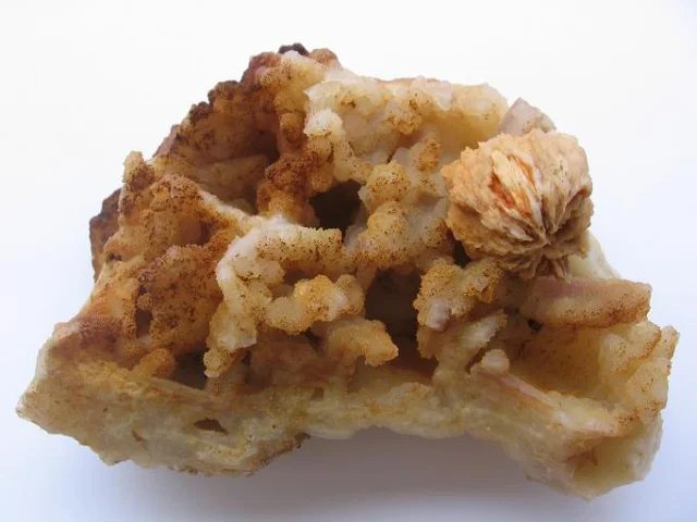 Baryte, Quartz