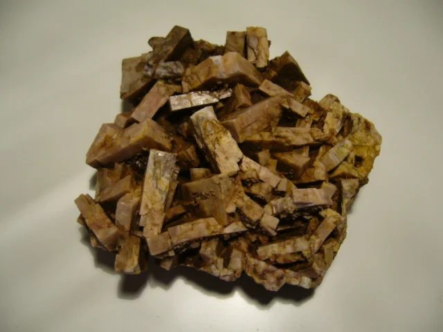 Mineral photo of Baryte from locality Dřínová, Předklášteří, Czech Republic