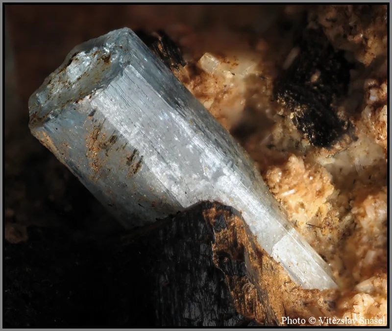 Beryl (var. aquamarine)