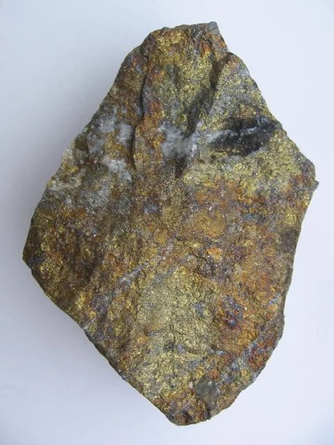 Mineral photo of Chalcopyrite from locality Borovec, Czech Republic
