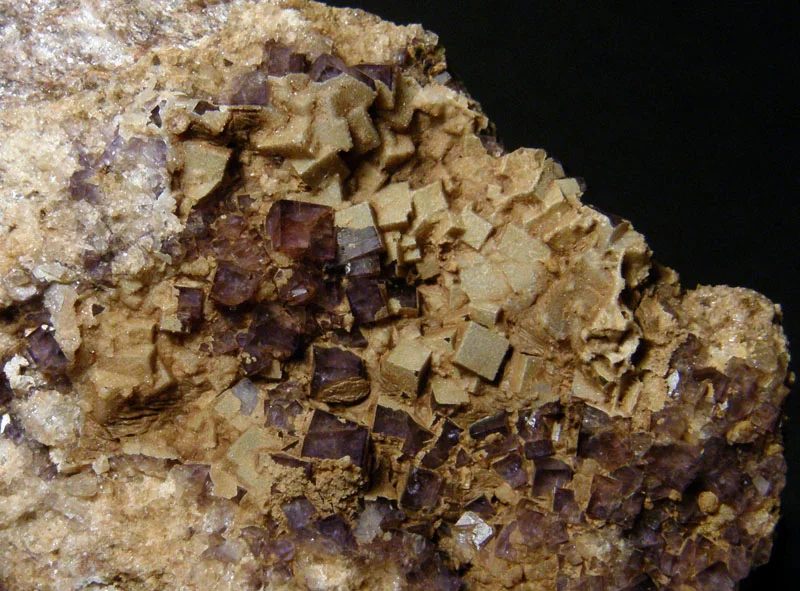 Mineral photo of Fluorite from locality Petlery, Czech Republic