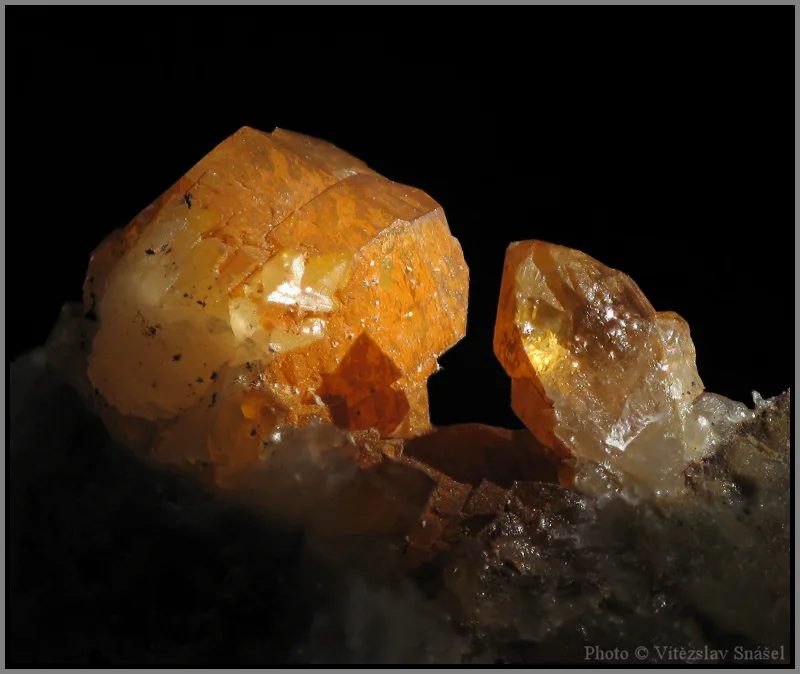 Mineral photo of Quartz from locality Těškov, Czech Republic