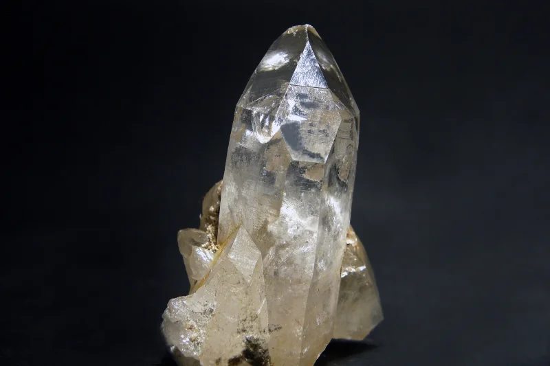 Mineral photo of Quartz (var. rock crystal) from locality Dosso dei Cristalli, Italy