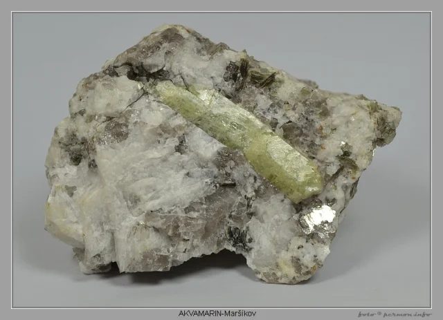 Beryl (var. aquamarine)