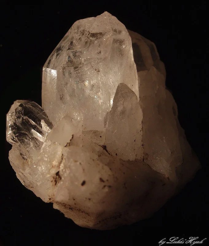 Quartz (var. rock crystal)