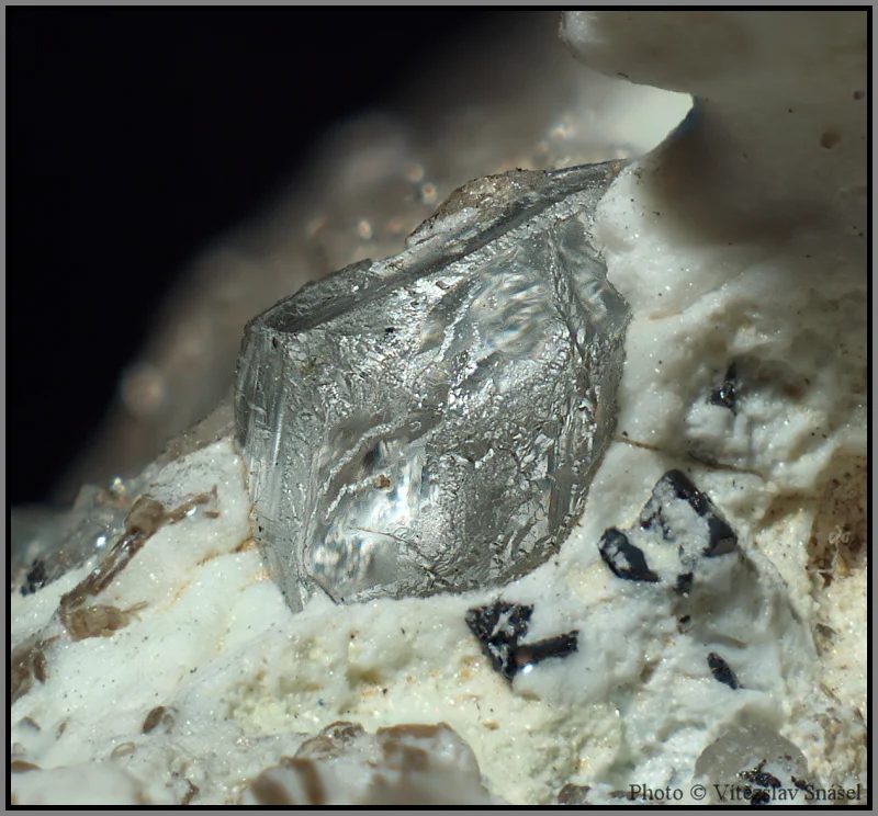 Mineral photo of Topaz from locality Hubský peň, Horní Slavkov, Czech Republic