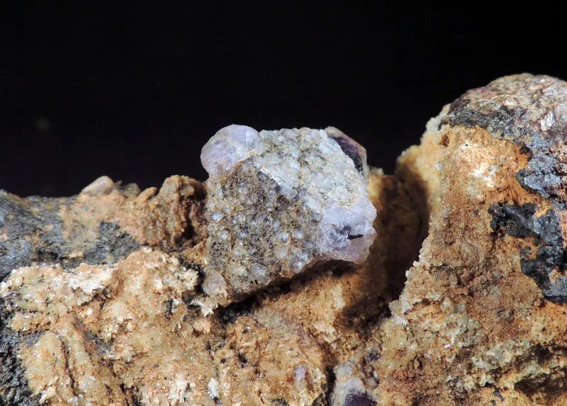 Mineral photo of Fluorite from locality Hora Svatého Šebestiána, Czech Republic