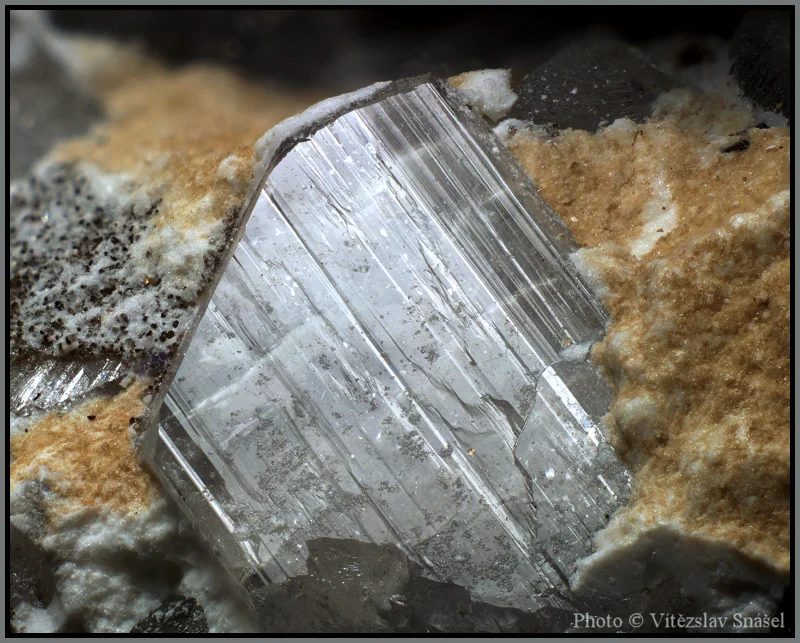 Mineral photo of Topaz from locality Krupka, Czech Republic