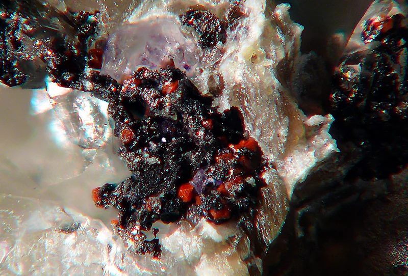Florencite-(Ce), Wolframite