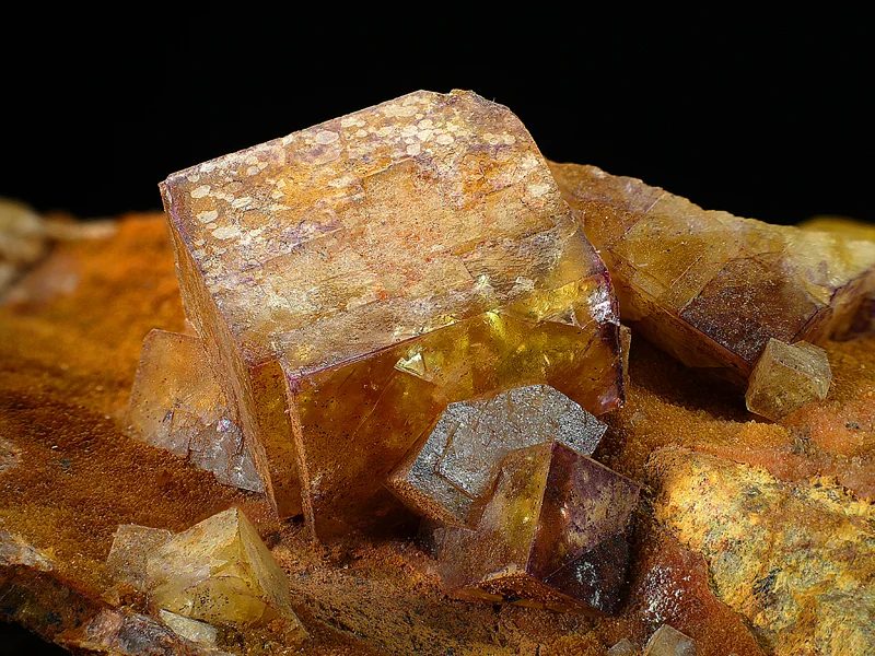 Mineral photo of Fluorite from locality Vrchoslav, Czech Republic