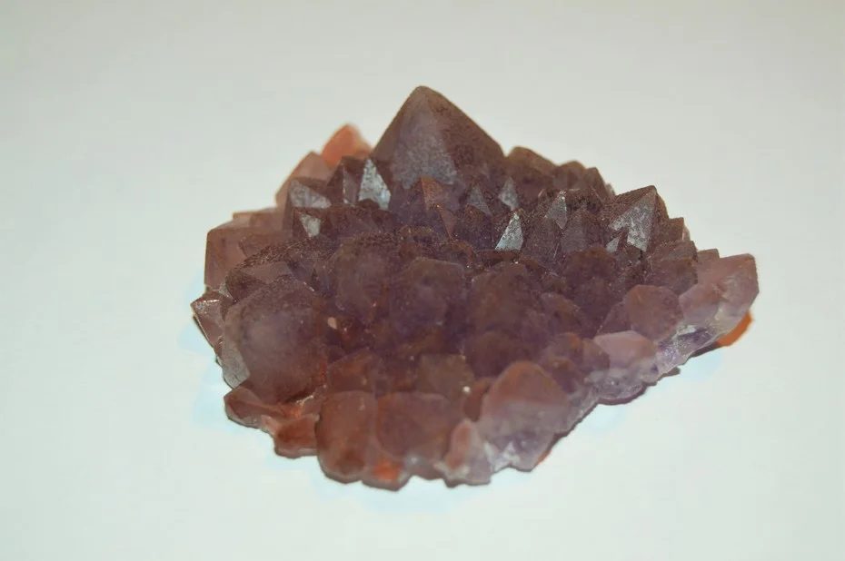 Mineral photo of Quartz (var. amethyst) from locality Horní Halže, Czech Republic