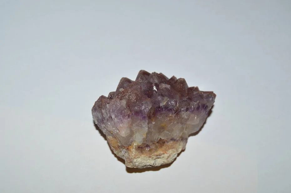 Mineral photo of Quartz (var. amethyst) from locality Horní Halže, Czech Republic
