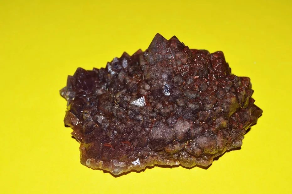 Mineral photo of Quartz (var. amethyst) from locality Horní Halže, Czech Republic