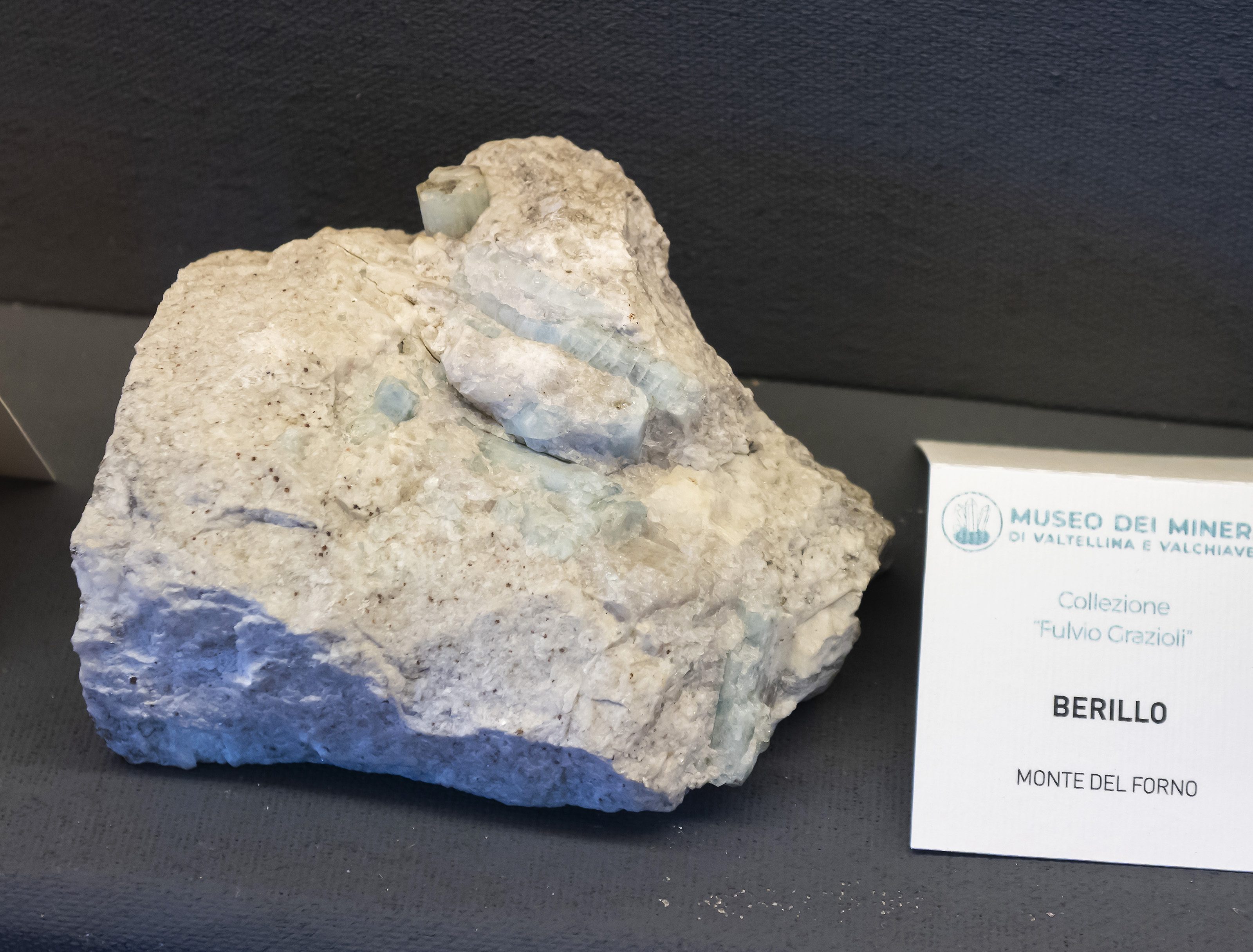 Beryl (var. aquamarine)