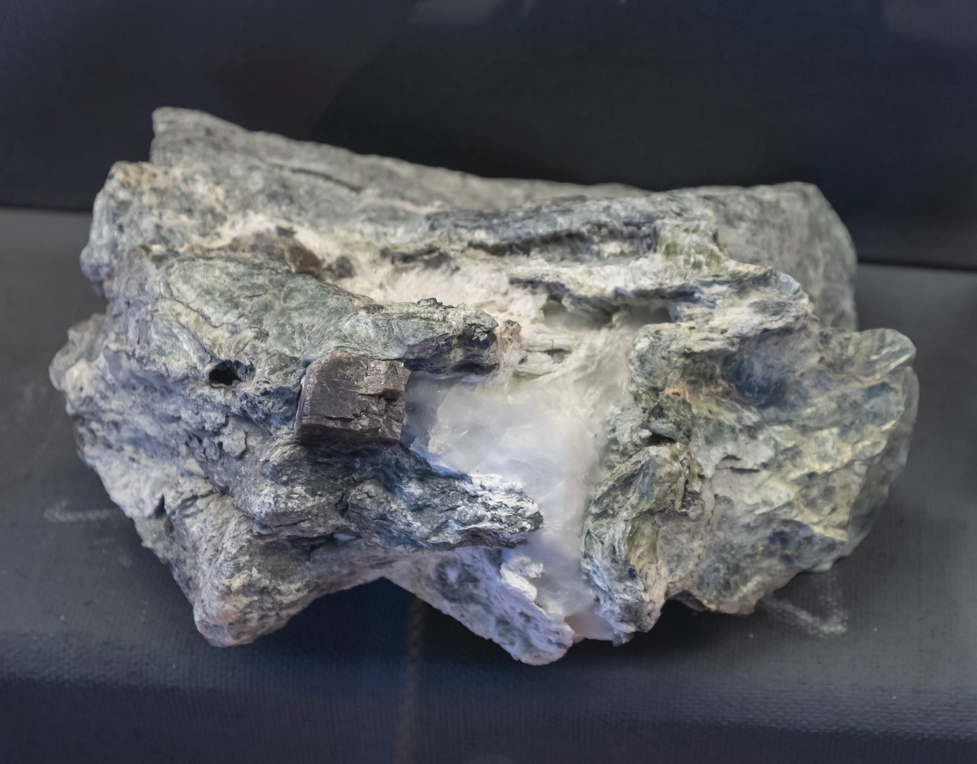 Mineral photo of Perovskite from locality Sasso Moro, Lanzada, Sondrio Province, Lombardy, Italy