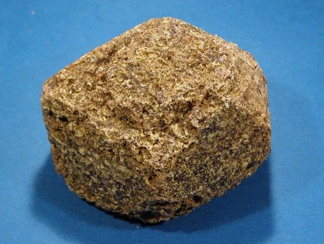 Mineral photo of Grossular (var. hessonite) from locality Žulová, Vycpálek, Czech Republic
