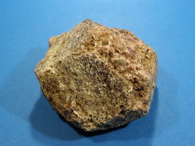 Mineral photo of Grossular (var. hessonite) from locality Žulová, Vycpálek, Czech Republic
