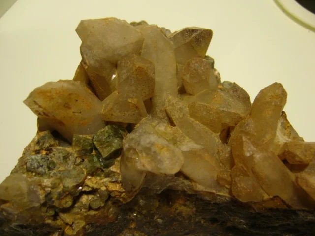 Mineral photo of Apatite from locality Krupka, Czech Republic