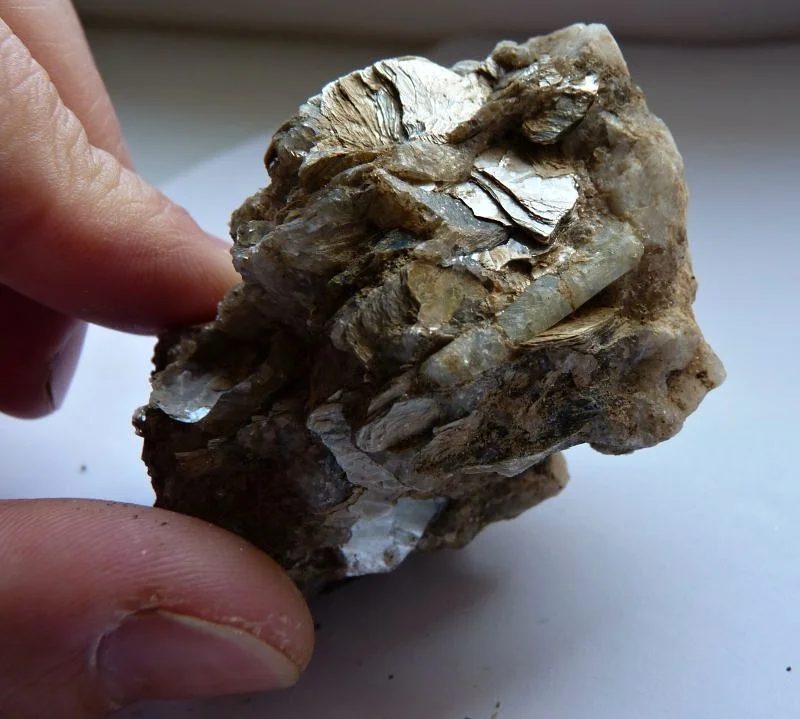 Mineral photo of Beryl from locality Maršíkov, Střelecký důl, Czech Republic