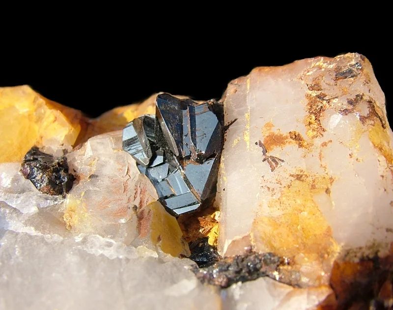 Mineral photo of Cassiterite from locality Krásno, Czech Republic