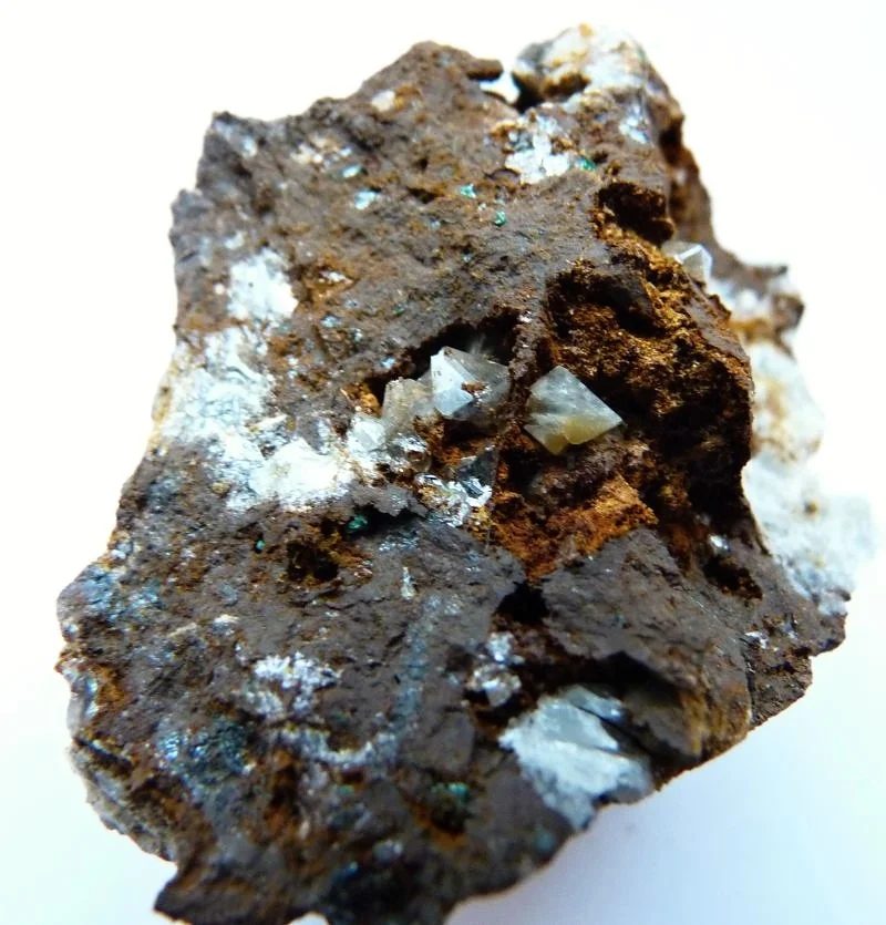 Mineral photo of Cerussite from locality Nová Ves u Rýmařova, Czech Republic