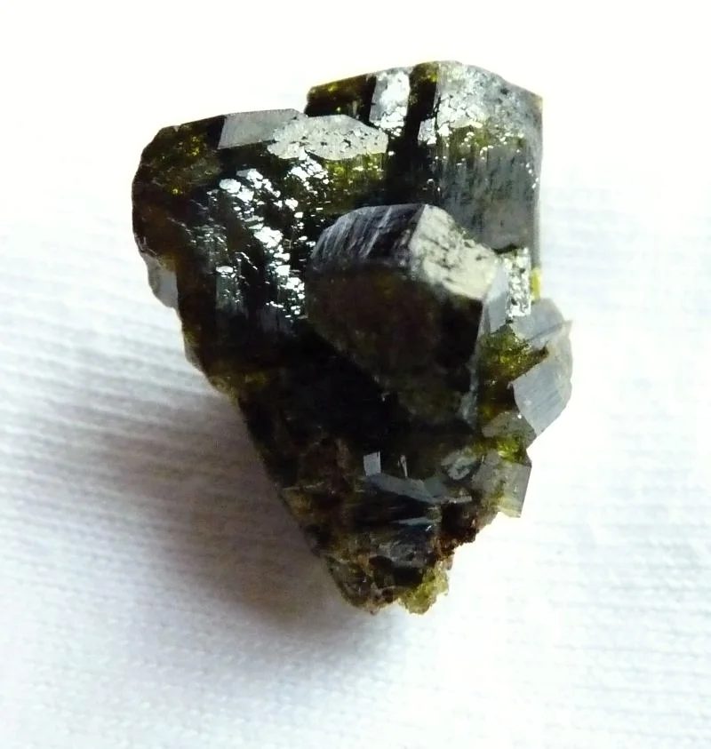 Mineral photo of Epidote from locality Sobotín, Pfarrerb, Czech Republic