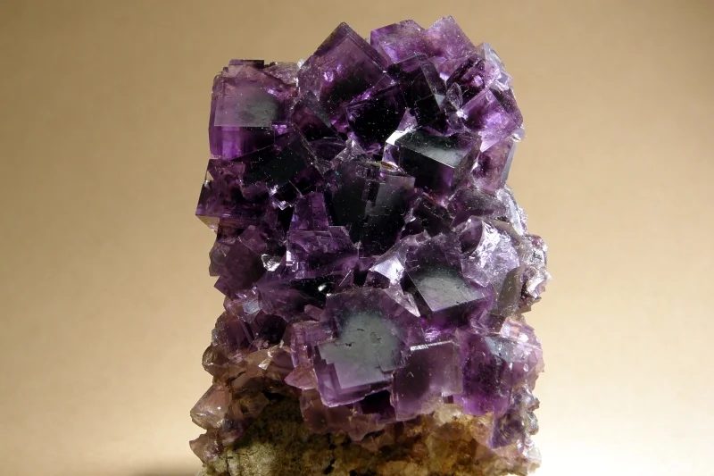 Mineral photo of Fluorite from locality Berbes, Asturias, Spain