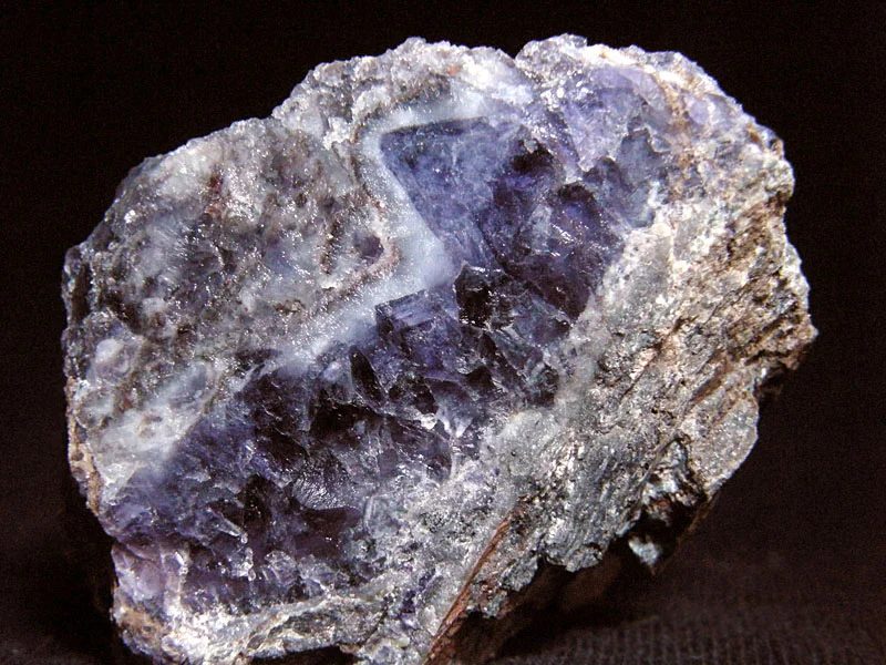 Mineral photo of Fluorite from locality Zlatý Kopec, Czech Republic