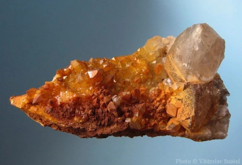 Mineral photo of Quartz from locality Těškov, Czech Republic