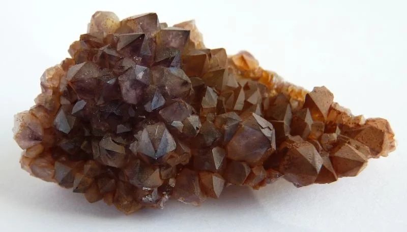 Mineral photo of Quartz (var. amethyst) from locality Tišnov, Květnice, Czech Republic