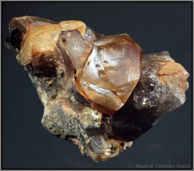 Mineral photo of Topaz from locality Klein Spitzkopje, Namibia