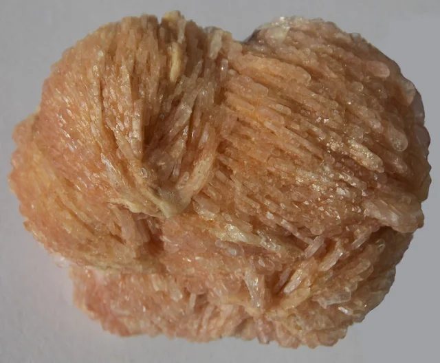 Mineral photo of Baryte from locality Moldava, Czech Republic