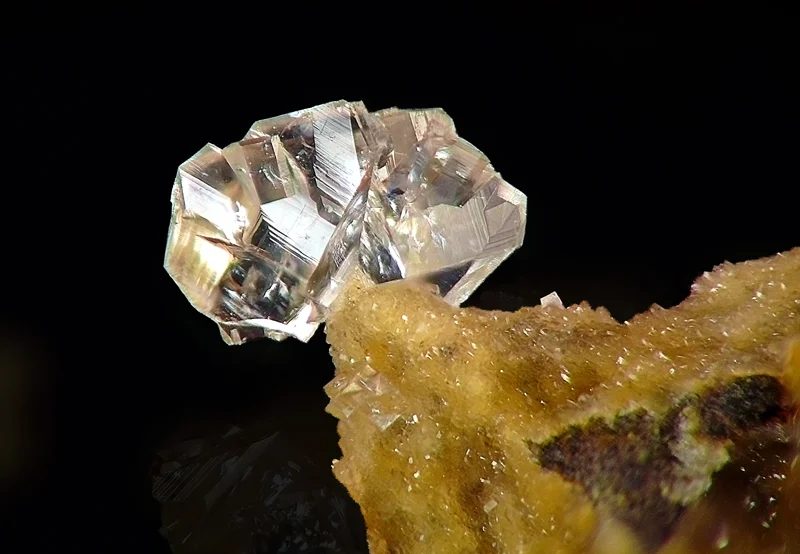 Mineral photo of Chabazite (var. phacolite) from locality Dolní Zálezly, Czech Republic