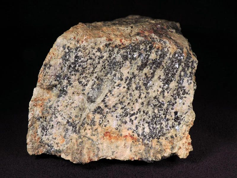 Mineral photo of Galena, Sphalerite from locality Vejprty, Czech Republic