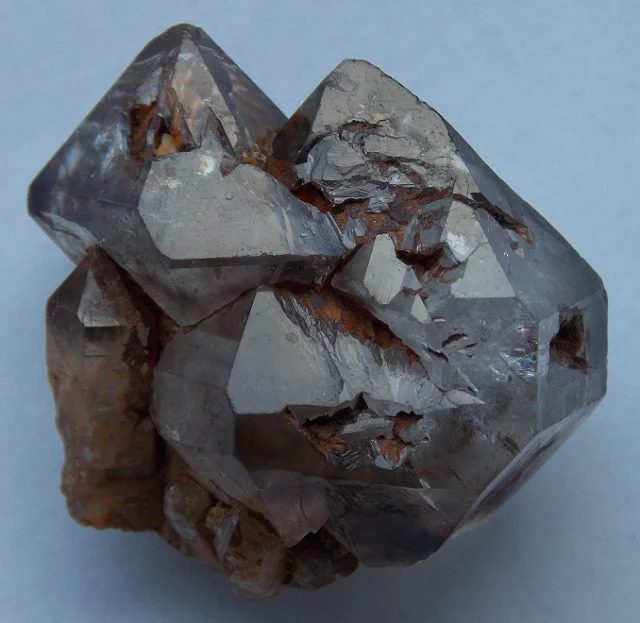 Mineral photo of Quartz (var. smoky) from locality Dražice, Czech Republic