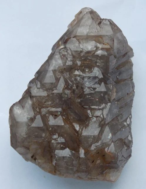 Mineral photo of Quartz (var. smoky) from locality Dolní Bory, Czech Republic