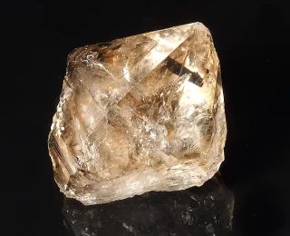 Mineral photo of Quartz (var. smoky) from locality Dolní Bory, Czech Republic