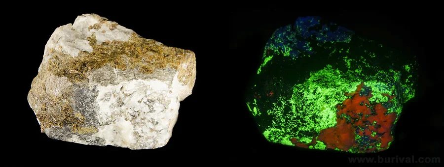 Andradite, Calcite, Hardystonite, Willemite