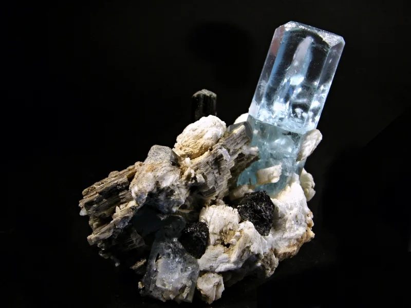 Beryl (var. aquamarine)