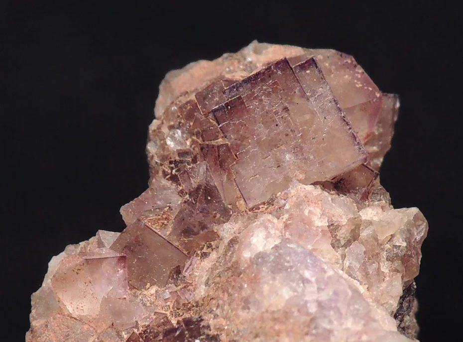 Mineral photo of Fluorite from locality Boží Dar, Czech Republic